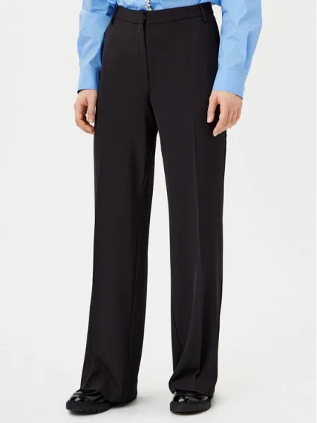 Motivi Pantaloni palazzo Wide Leg negru