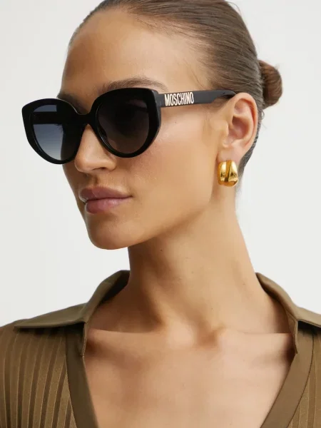 Moschino ochelari de soare femei negru