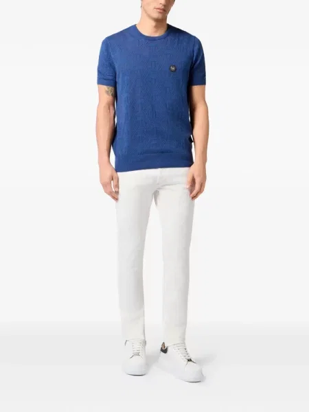 Tricou Philipp Plein albastru