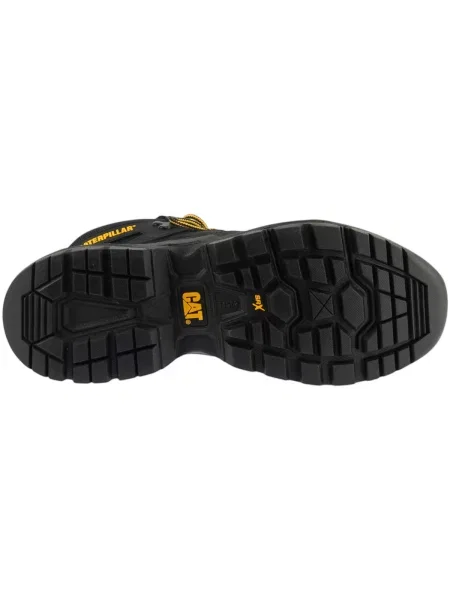 Členkové topánky Caterpillar čierna