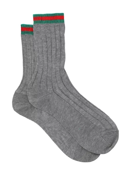 Skarpety dziecięce Gucci szare