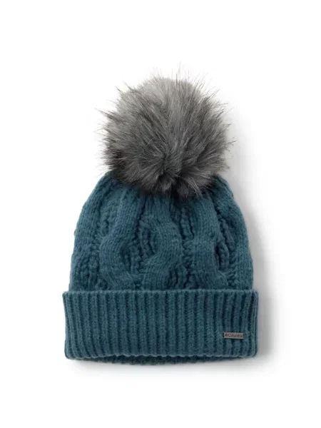 COLUMBIA czapka zimowa z pomponem Cable Knit Pom Beanie one size niebieski