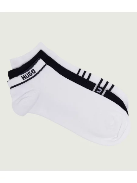 Hugo Bodywear Șosete/tălpici 3 pack As Nautical CC alb