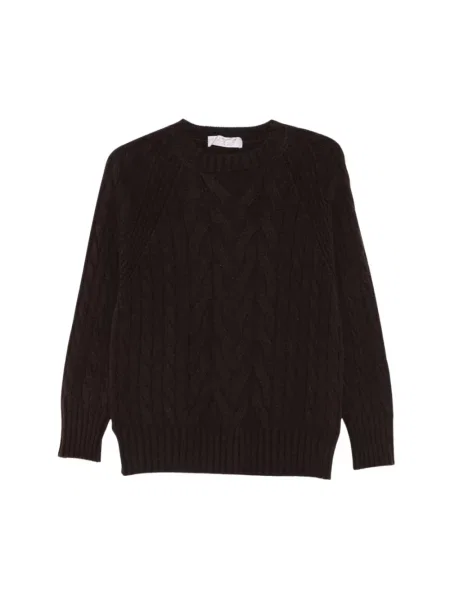 Sweter D.exterior wełniany brązowy