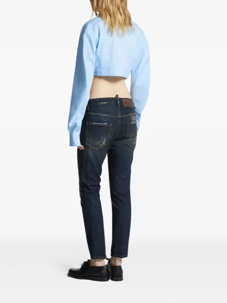 Дънки Dsquared2 синьо