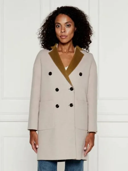 MAX&Co. De lână cu două fețe palton RICCARDO bej