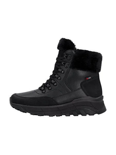 Botine Rieker cu șireturi negru