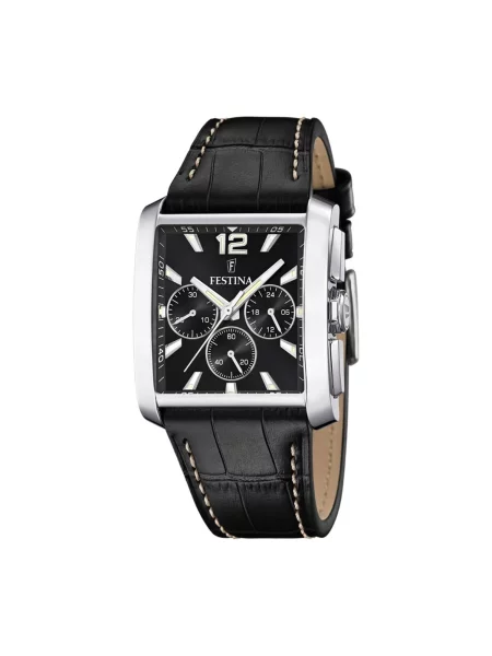 FESTINA Analogové hodinky Chronograph Timeless Chronograph' černá