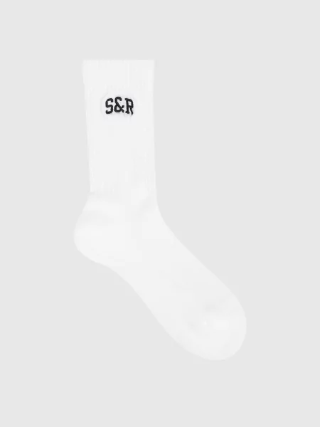 Утепленные носки Sporty & Rich белые