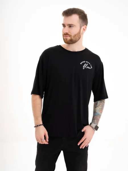 Футболка Issa Plus без косточек черная