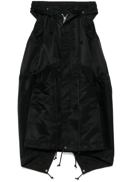Rochie Sacai cu glugă de costum negru