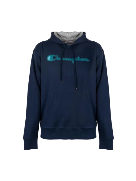 Bluza z kapturem Champion z kapturem niebieska