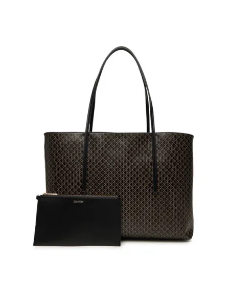 Calvin Klein Shopper táska + tarisznya barna