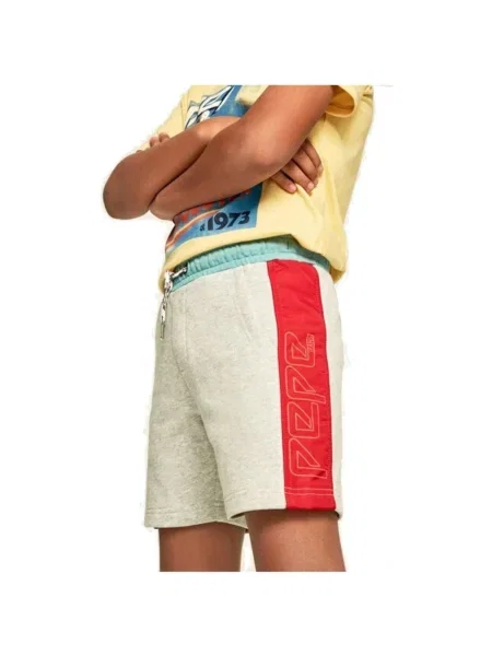 Pantaloni copii Pepe Jeans gri