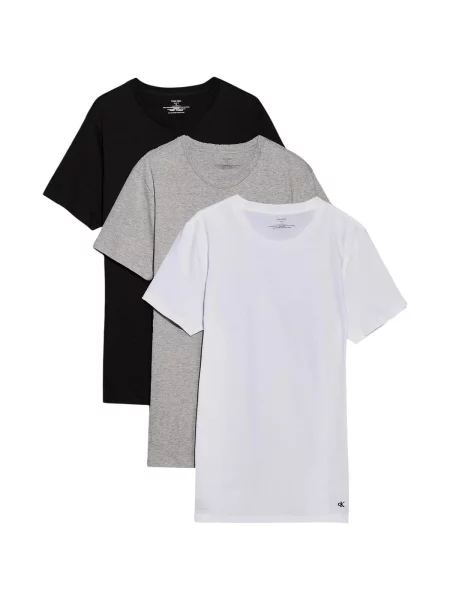 Tričko Calvin Klein Jeans šedé