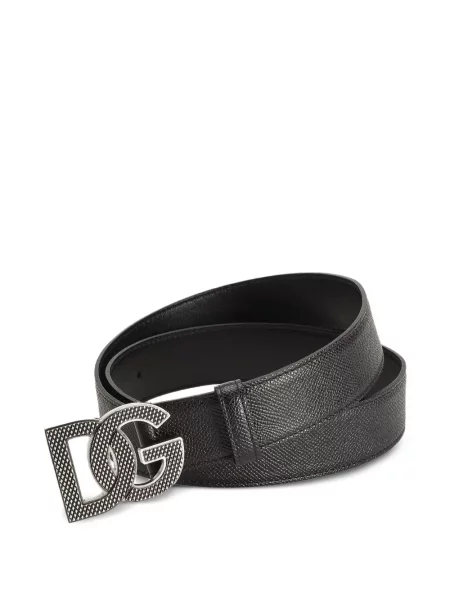 Curea Dolce & Gabbana din piele negru