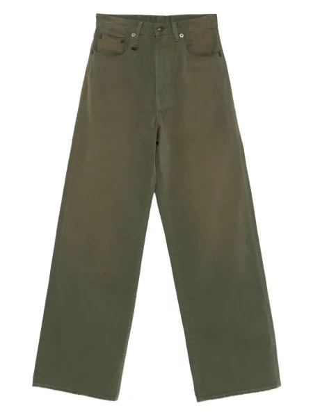 Blugi R13 cu 5 buzunare verde