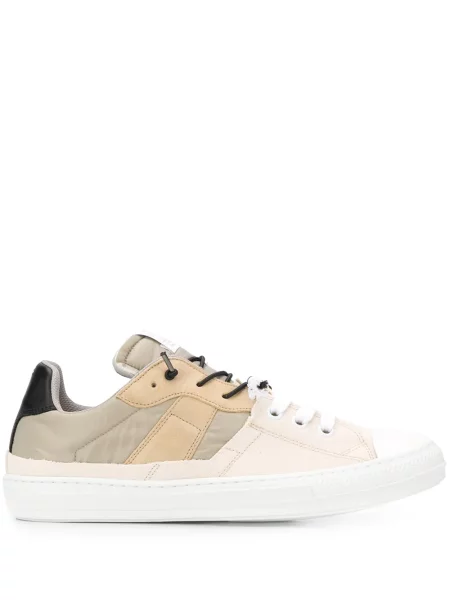 Sneakerși Maison Margiela din piele verde