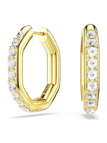 Kolczyki Swarovski żółte