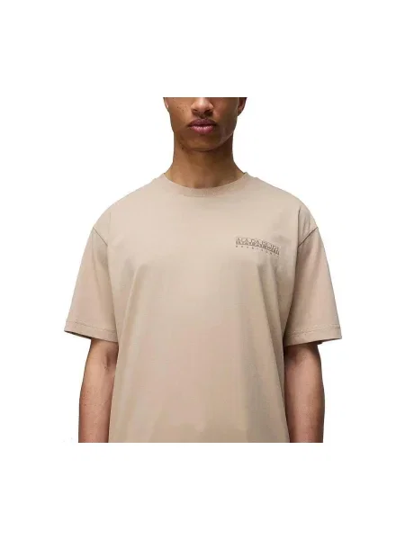 Tricou Napapijri bej