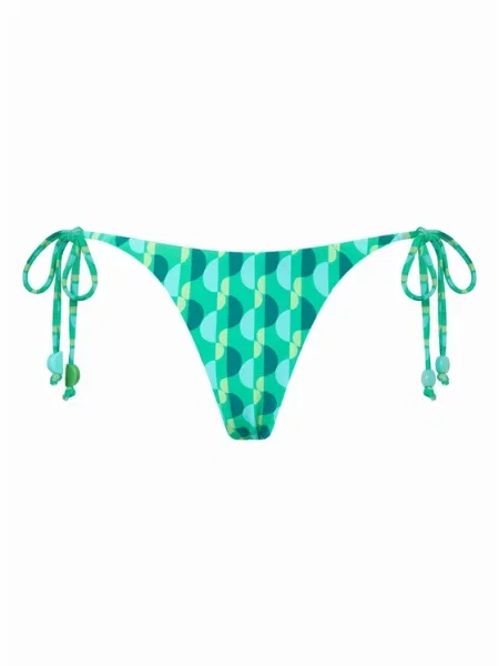 Seafolly Spodnji del bikini Sorrento zelena