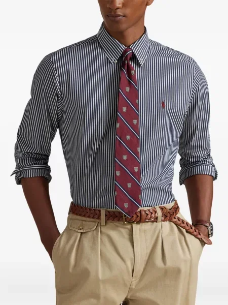 Μικρός κασκέτο Polo Ralph Lauren με χαμηλή μέση υφαίνω διαγωνίως πράσινο