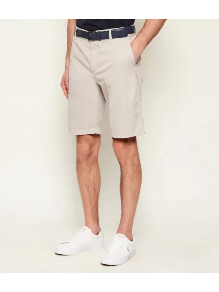 BOSS ORANGE Pantaloni scurți | Tapered fit bej