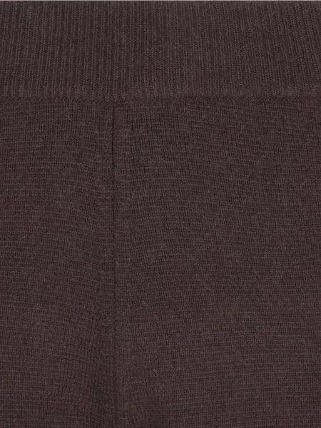 Pantaloni Max Mara de lână maro