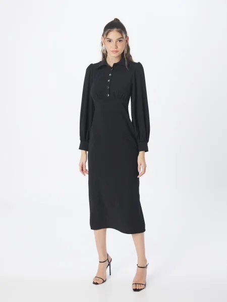 Oasis Rochie tip bluză negru