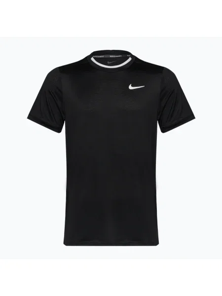 Мъжка тениска Nike Court Dri-Fit Advantage black/white бяло
