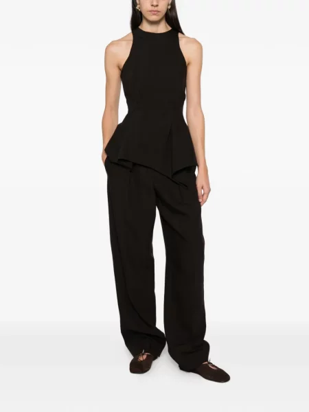 Pantaloni Magda Butrym maro
