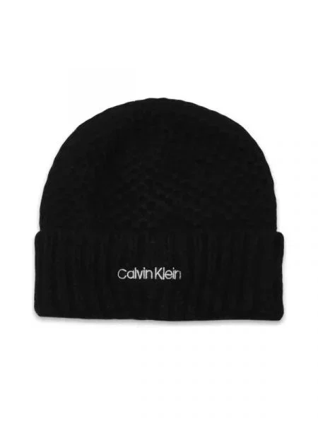 Calvin Klein de lână căciulă negru