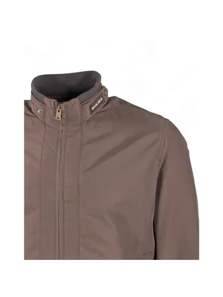 Kurtka bomber Woolrich brązowy