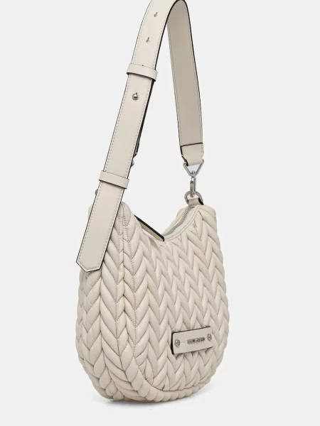Сумочка Karl Lagerfeld K/WEAVE бежевий