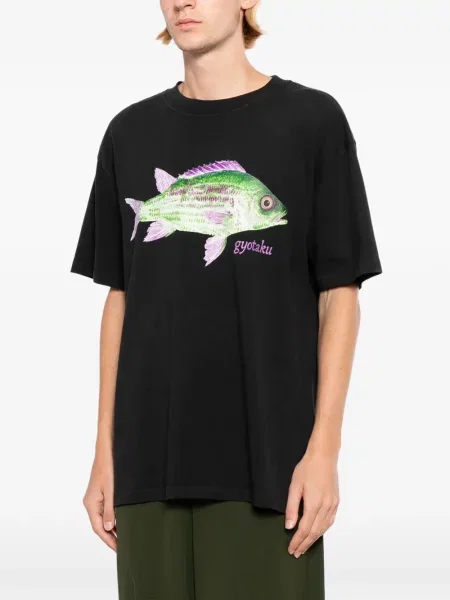 Tricou Melt cu imagine negru