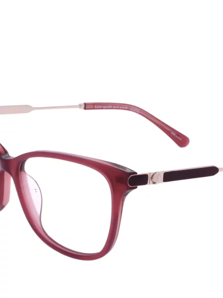 Ochelari de soare Kate Spade cu autograf roz