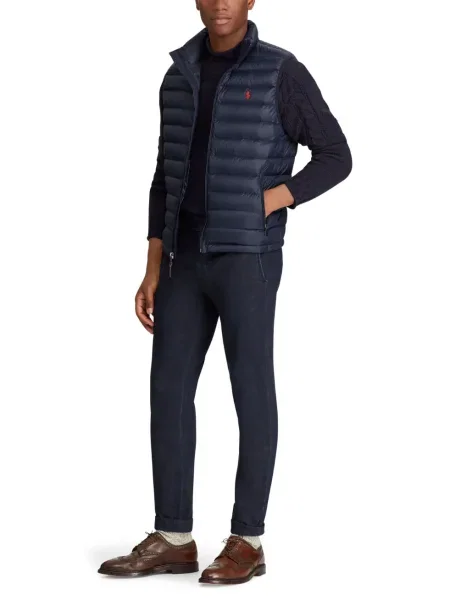 Cu centură curea Polo Ralph Lauren tricotate cu dungi albastru