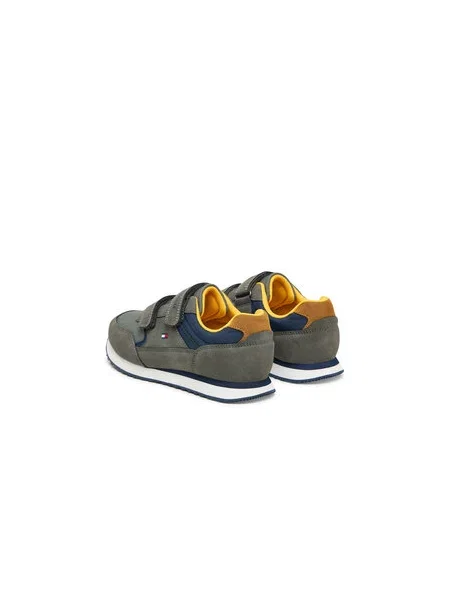 Tenisice Tommy Hilfiger Low Cut Velcro Sneaker S zelena