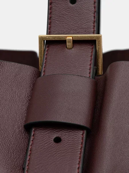 Шкіряна сумочка AllSaints ASHA червоний