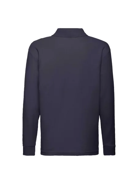 Tricou polo copii Fruit Of The Loom albastru