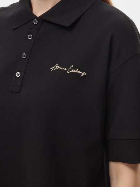 Поло Armani Exchange черное