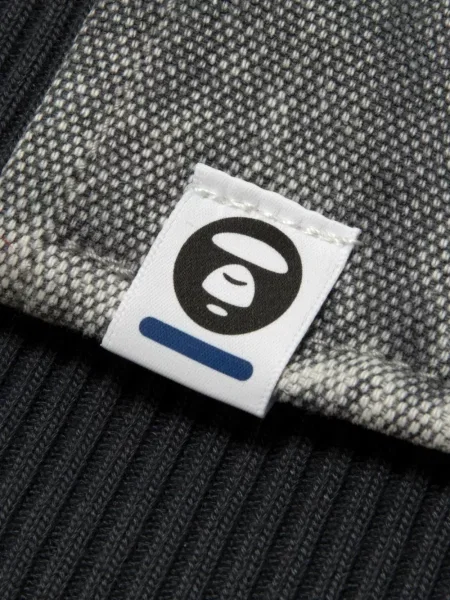 Geacă Aape By A Bathing Ape cu broderie gri