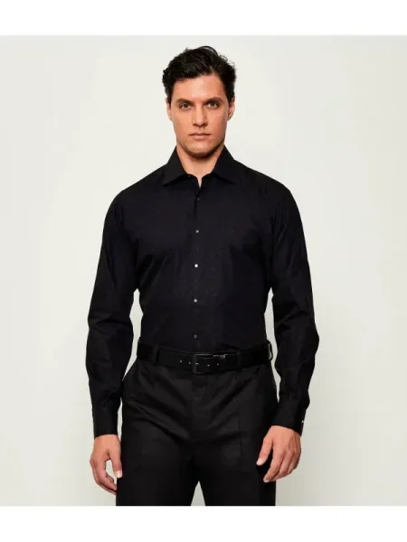 Karl Lagerfeld Cămașă | Modern fit negru
