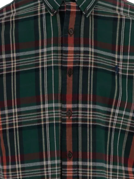 Hanorac Polo Ralph Lauren cu cordon în carouri albastru