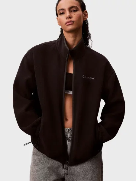 Спортивна кофта Calvin Klein Jeans чорна