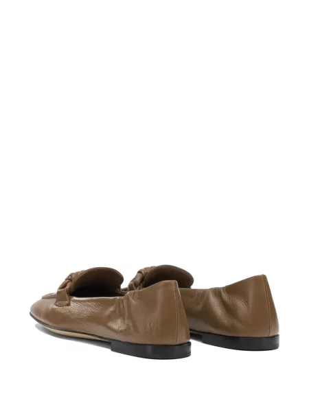 Pantofi loafer Pomme D´or din piele maro