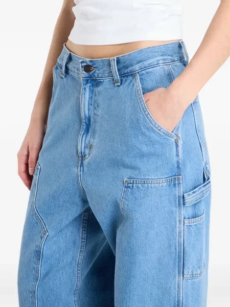 Pantaloni Carhartt Wip albastru