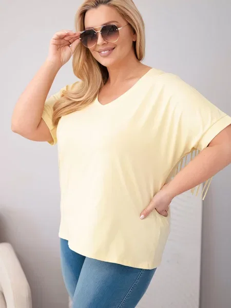 Bluză Kesi Włoski galben