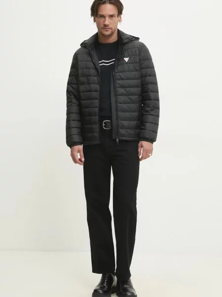 Kratka majica Guess Jeans črna