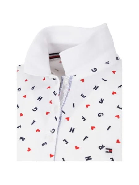 Tricou copii Tommy Hilfiger alb